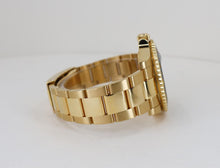 Load image into Gallery viewer, Rolex GMT-Master II Yellow Gold Green Dial Oyster Bracelet 116718LN