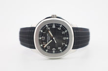 Load image into Gallery viewer, Patek Philippe Aquanaut Date Sweep Seconds Stainless Steel Black Dial | 5167A-001