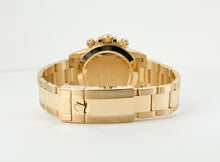 Load image into Gallery viewer, Rolex Daytona Yellow Gold Champagne Index Dial Yellow Gold Bezel Oyster Bracelet 116508