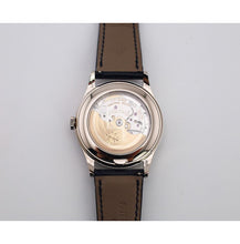 Load image into Gallery viewer, Patek Philippe Complications Annual Calendar Moon Phases White Gold Blue Baguette Diamond Dial | 5396G-017