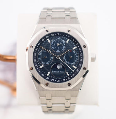 Audemars Piguet Royal Oak Perpetual Calendar Watch-Blue Dial 41mm-26574ST.OO.1220ST.02
