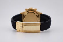 Load image into Gallery viewer, Rolex Cosmograph Daytona 40mm Yellow Gold Turquoise Blue Black Dial Cerachrom Bezel Oysterflex Bracelet - 126518LN - 2025