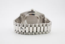 Load image into Gallery viewer, Rolex Day-Date 40 Platinum Olive Green Roman Dial &amp; Smooth Bezel President Bracelet 228206 -