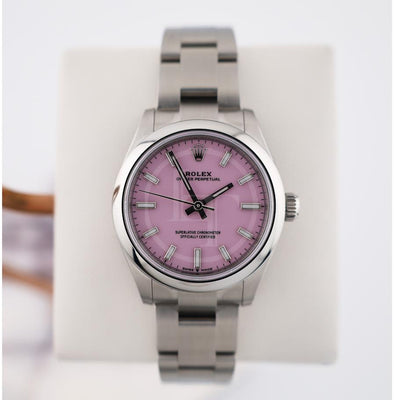 Rolex Oyster Perpetual 31 Candy Pink Dial Oyster Bracelet - 277200 - 2025