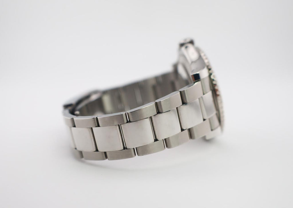 Rolex Yacht-Master 40 Stainless Steel Dark Rhodium Dial Platinum Bezel Oyster Bracelet 126622