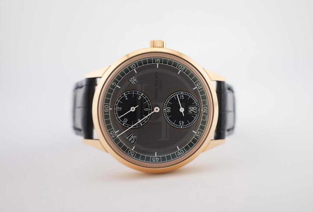 Patek Philippe Complications Annual Calendar Regulator Display Rose Gold Graphite Ebony Dial | 5235/50R-001