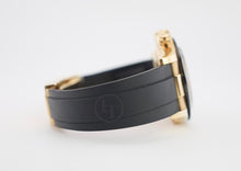 Load image into Gallery viewer, Rolex Daytona Yellow Gold Champagne/Black Index Dial Ceramic Bezel Oysterflex Rubber Bracelet 116518LN