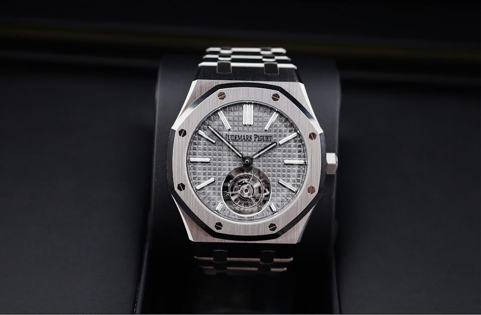 Audemars Piguet Royal Oak 41mm Flying Tourbillion Stainless Steel Grey Dial | 26730ST.OO.1320ST.06