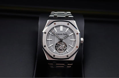Audemars Piguet Royal Oak 41mm Flying Tourbillion Stainless Steel Grey Dial | 26730ST.OO.1320ST.06