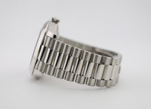 Load image into Gallery viewer, Rolex Day-Date 40 Platinum Olive Green Roman Dial &amp; Smooth Bezel President Bracelet 228206 -