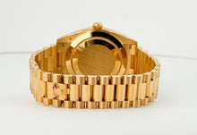Load image into Gallery viewer, Rolex Day-Date 40 Yellow Gold Champagne Diamond Dial &amp; Fluted Bezel President Bracelet 228238 -