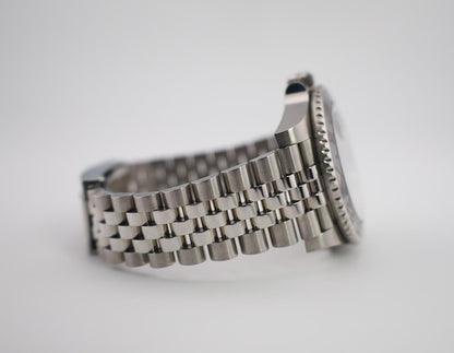 Rolex GMT Master II “Batgirl” Steel Black Dial Blue/Black Ceramic Bezel Jubilee Bracelet 126710BLNR