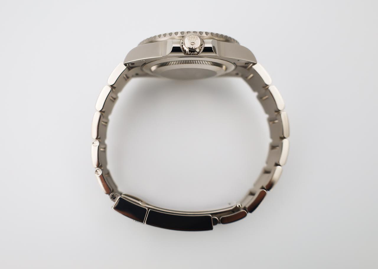 Rolex GMT Master II White Gold Meteorite Luminous Dial Red/Blue Ceramic Bezel Oyster Bracelet 126719BLRO