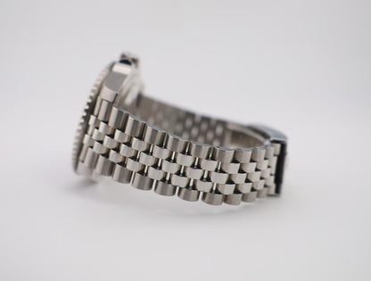 Rolex GMT Master II “Batgirl” Steel Black Dial Blue/Black Ceramic Bezel Jubilee Bracelet 126710BLNR