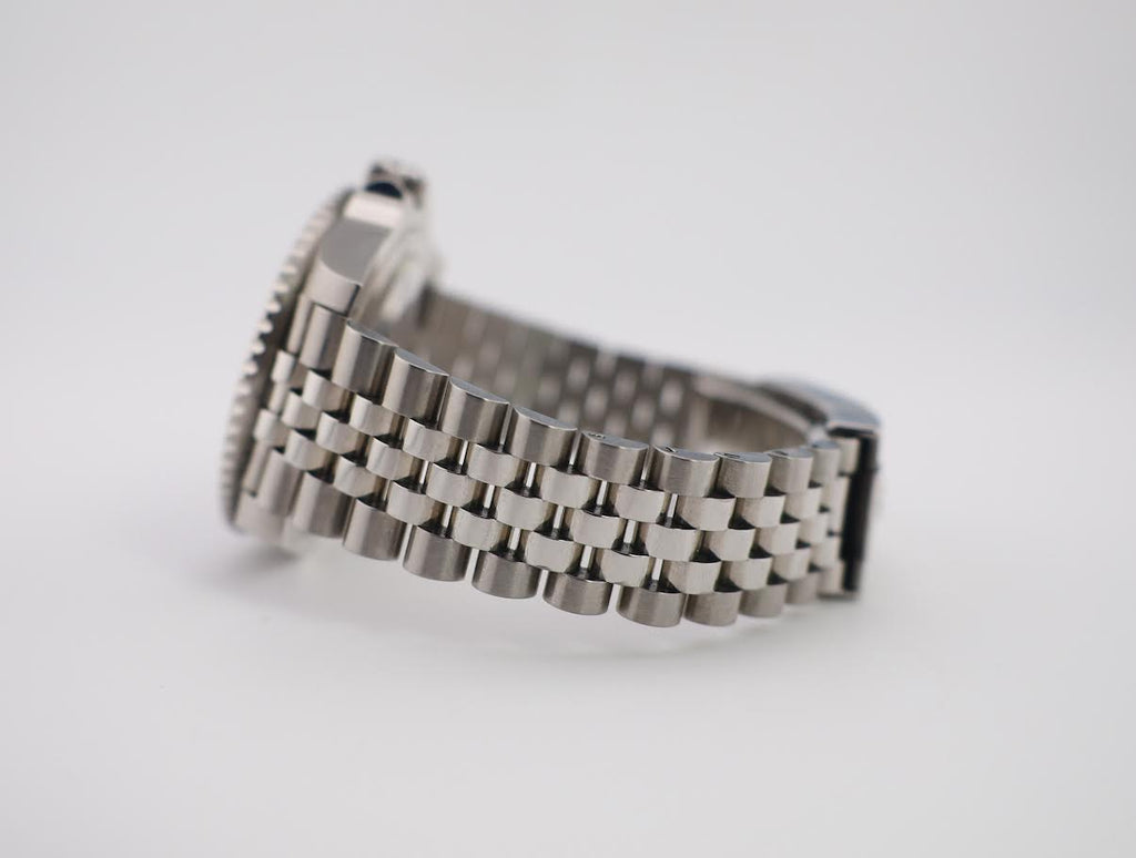 Rolex GMT Master II “Batgirl” Steel Black Dial Blue/Black Ceramic Bezel Jubilee Bracelet 126710BLNR