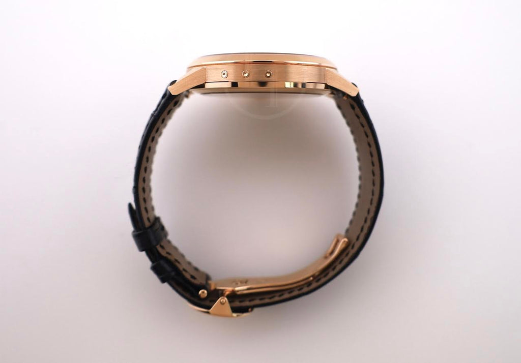 Patek Philippe Complications Annual Calendar Regulator Display Rose Gold Graphite Ebony Dial | 5235/50R-001