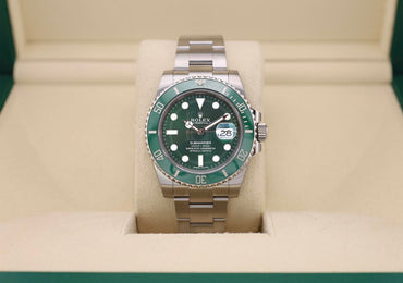 Rolex Submariner Date "Hulk" Stainless Steel Green Dial & Ceramic Bezel Oyster Bracelet 116610LV