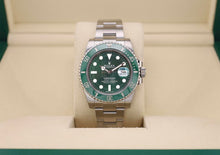 Load image into Gallery viewer, Rolex Submariner Date &quot;Hulk&quot; Stainless Steel Green Dial &amp; Ceramic Bezel Oyster Bracelet 116610LV