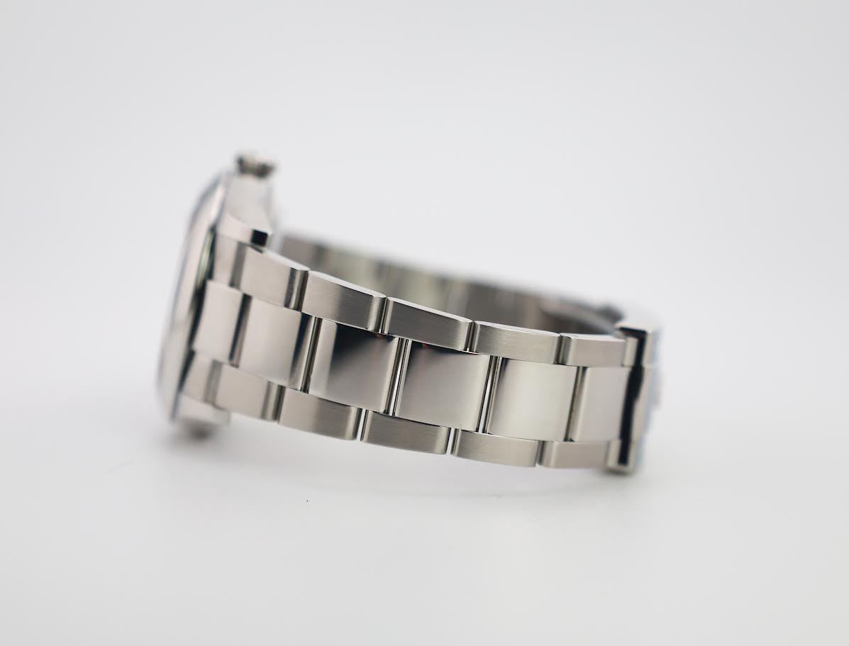 Rolex Datejust 36 Stainless Steel Mint Green Index Dial & Smooth Domed Bezel Oyster Bracelet 126200