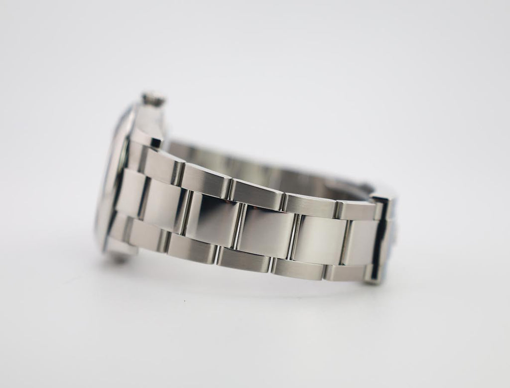 Rolex Datejust 36 Stainless Steel Mint Green Index Dial & Smooth Domed Bezel Oyster Bracelet 126200