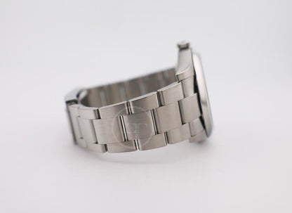 Rolex Oyster Perpetual 41 Watch - Domed Bezel - Green Index Dial - Oyster Bracelet - 2020 Release - 124300 greio