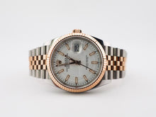 Load image into Gallery viewer, Rolex Datejust 36 Rose Gold/Steel White Index Dial &amp; Fluted Bezel Jubilee Bracelet 126231
