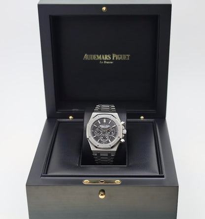 Audemars Piguet Royal Oak Chronograph Stainless Steel 41mm Black Dial Watch - 26320ST.OO.1220ST.01