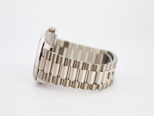 Load image into Gallery viewer, Rolex Day-Date 40 White Gold Blue Roman Dial &amp; Fluted Bezel President Bracelet 228239 -