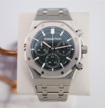 Audemars Piguet Royal Oak Chronograph "50th Anniversary" Stainless Steel 41mm Khaki Green Dial | 26240ST.OO.1320ST.04