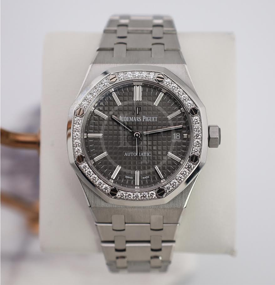 Audemars Piguet Royal Oak Selfwinding Watch-Grey Dial 37mm-15451ST.ZZ.1256ST.02
