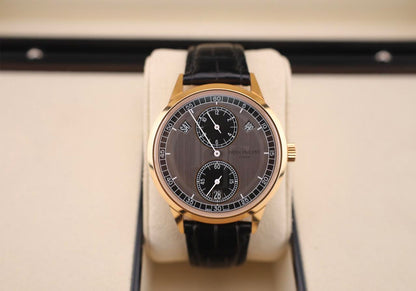 Patek Philippe Complications Annual Calendar Regulator Display Rose Gold Graphite Ebony Dial | 5235/50R-001