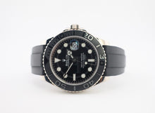 Load image into Gallery viewer, Rolex White Gold Yacht-Master 42 Watch - Black Dial - Oysterflex Strap - 226659 bk