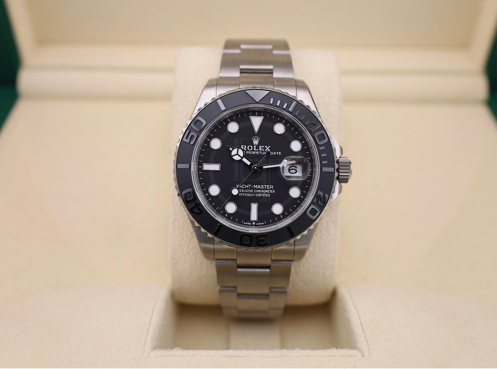 Rolex Yacht-Master 42 Titanium Intense Black Dial Oyster - 226627