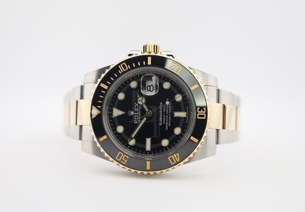 Rolex Submariner Date Yellow Gold/Steel Black Dial & Ceramic Bezel Oyster Bracelet 116613LN