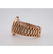 Load image into Gallery viewer, Rolex Day-Date 40 Rose Gold White Roman Dial &amp; Fluted Bezel President Bracelet 228235 -