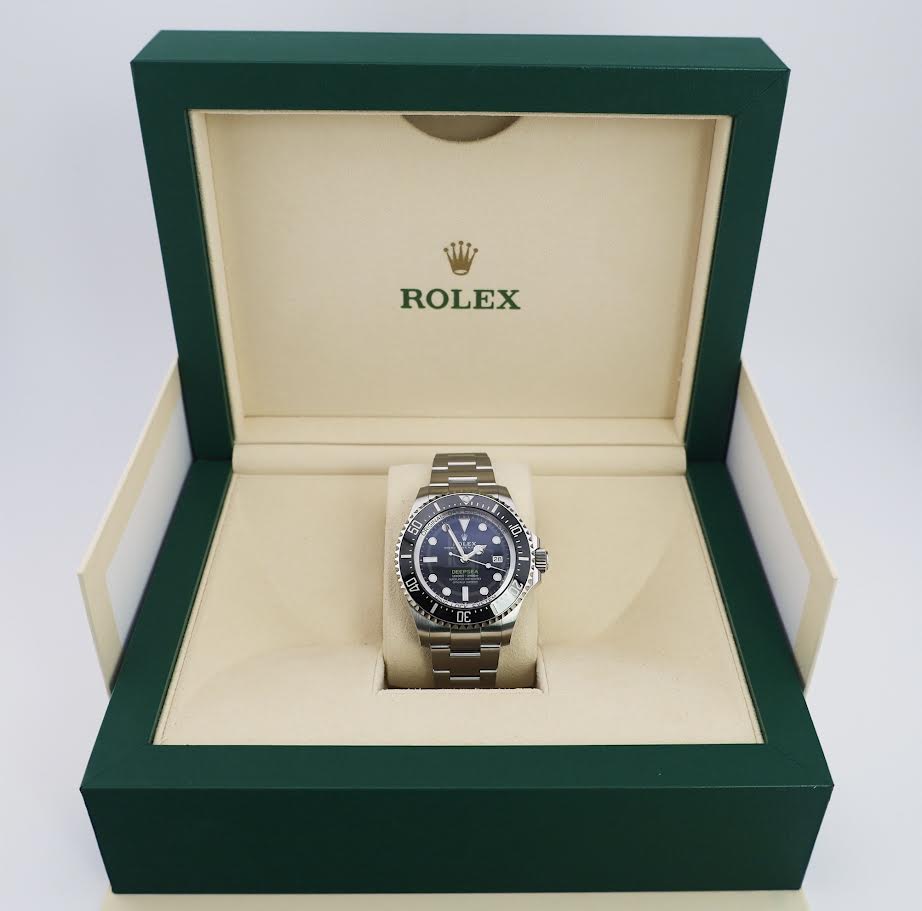 Rolex Deepsea 44 mm D-Blue "James Cameron" Stainless Steel Blue Dial Watch- 136660