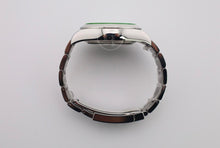 Load image into Gallery viewer, Rolex Milgauss Green Crystal Stainless Steel Blue Dial &amp; Bezel Oyster Bracelet 116400GV