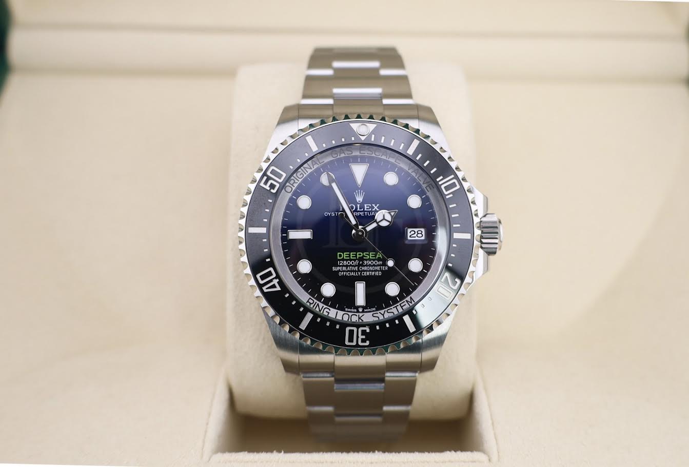 Rolex Deepsea 44mm D-Blue James Cameron Steel Watch – 136660