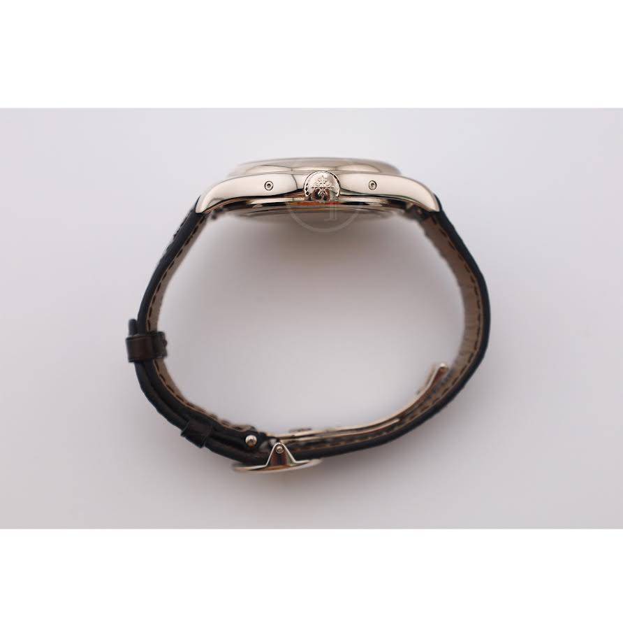 Patek Philippe Complications Annual Calendar Moon Phases White Gold Cream Dial | 5146G-001