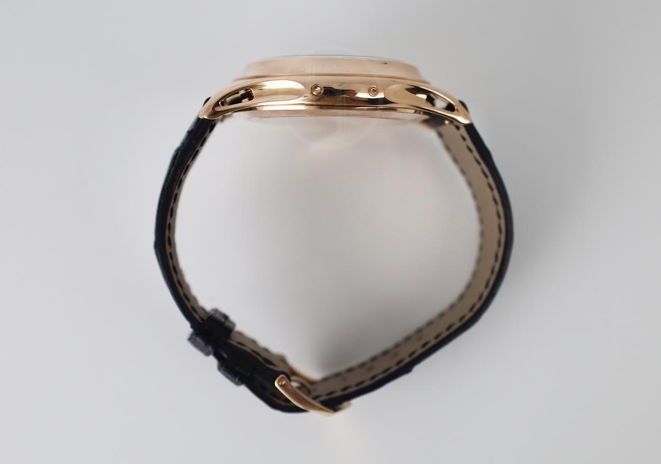 Patek Philippe 40mm Men Complications Watch Black Dial 5205R