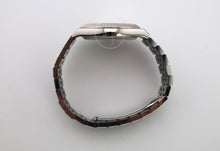 Load image into Gallery viewer, Rolex Land-Dweller 40 White Gold Oystersteel Intense White Honeycomb Motif Dial Fluted Bezel Flat Jubilee Bracelet 127334 - 2025