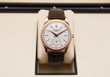 Load image into Gallery viewer, Patek Philippe Calatrava &quot;Clous de Paris&quot; Rose Gold Hobnail BezelSilver Dial - 6119R-001