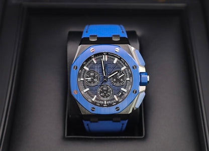 Audemars Piguet Royal Oak Offshore 43mm Chronograph Ceramic Blue | 26420CE.OO.A043VE.01