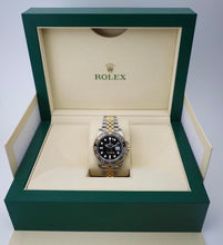 Load image into Gallery viewer, Rolex GMT-Master II Yellow Gold/Steel Black Dial 40mm Jubilee Bracelet Watch - 126713GRNR