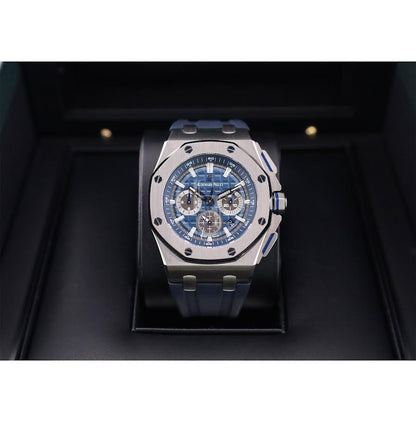 Audemars Piguet Royal Oak Offshore Selfwinding 42mm Chronograph Titanium Blue | 26480TI.OO.A027CA.01
