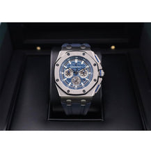 Load image into Gallery viewer, Audemars Piguet Royal Oak Offshore Selfwinding 42mm Chronograph Titanium Blue | 26480TI.OO.A027CA.01