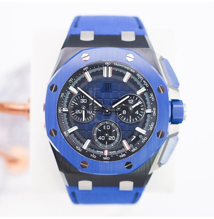 Audemars Piguet Royal Oak Offshore 43mm Chronograph Ceramic Blue | 26420CE.OO.A043VE.01