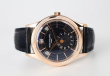 Load image into Gallery viewer, Patek Philippe 40mm Men Complications Watch Black Dial 5205R