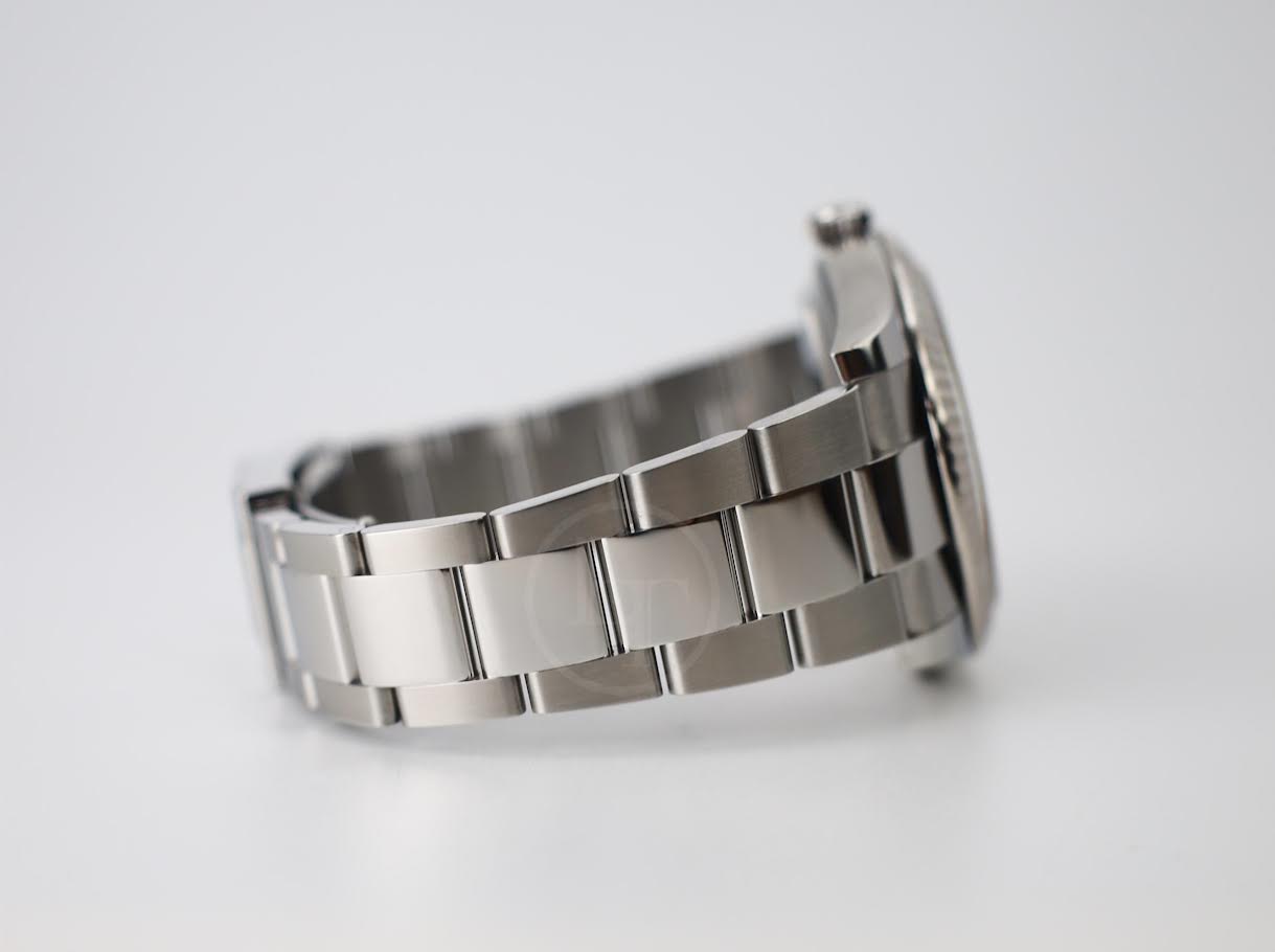 Rolex Datejust 41 White Gold/Steel Blue Index Dial Fluted Bezel Oyster Bracelet 126334 -