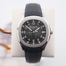 Load image into Gallery viewer, Patek Philippe Aquanaut Date Sweep Seconds Stainless Steel Black Dial | 5167A-001